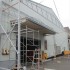 福山市津之郷町左官工事～鞆町伸縮テント工事