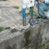 福山市鞆町で外構工事～フェンス設置工事再開